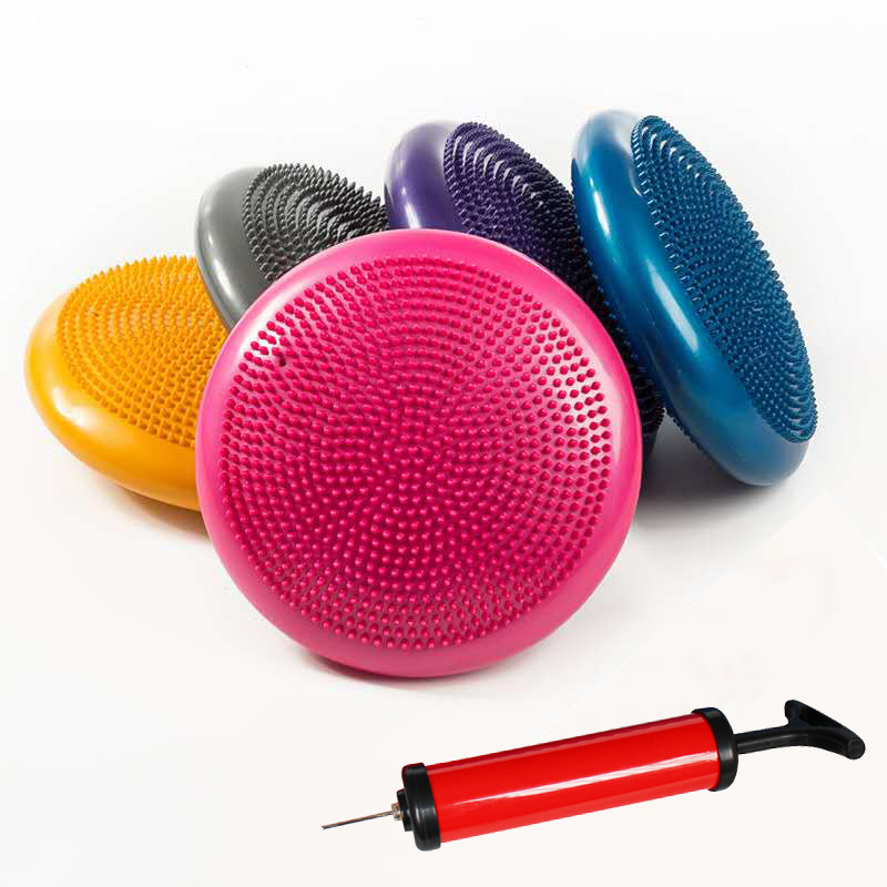 Exercise Disc Inflatable - Inflatable BALANCE Disc BOARD ทนทานนวดเท้า Pad