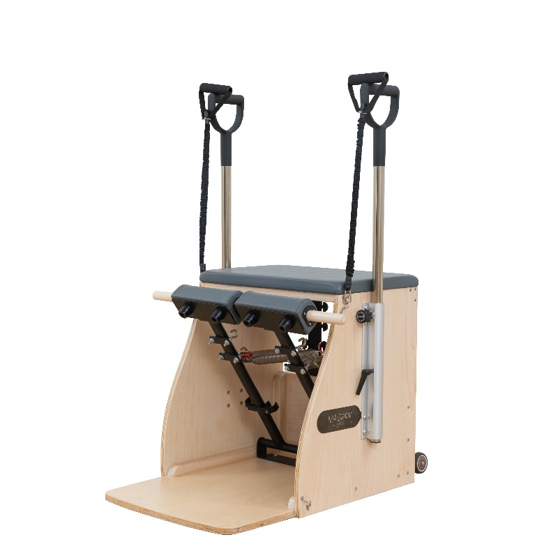 Pilates Chair Wunda - เก้าอี้พิลาทิสไม้บีช YTYIN พร้อมโลโก้สั่งทำ สำหรับใช้ในบ้านและสตูดิโอ | อุปกรณ์ออกกำลังกายโยคะพร้อมเครื่องรีฟอร์มเมอร์