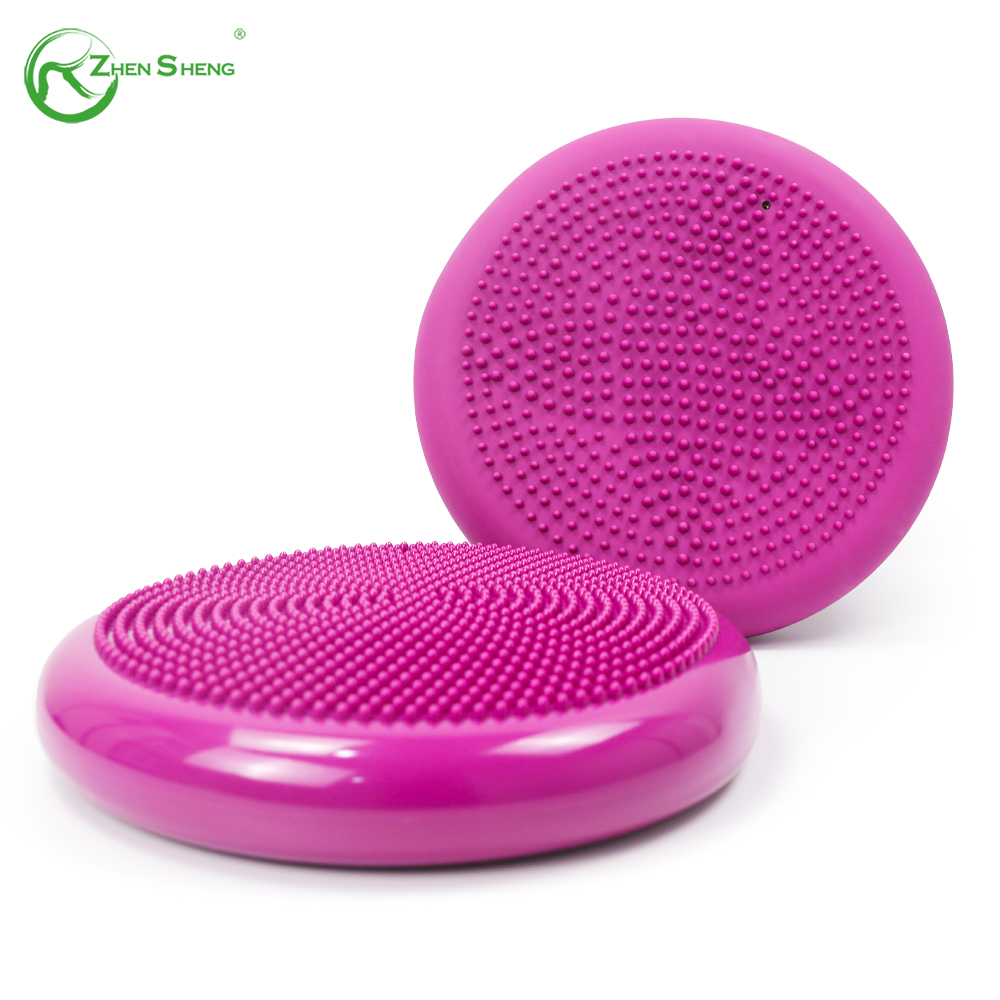 Exercise Disc Inflatable - แผ่นรองทรงตัวพีวีซีขนาด 33 ซม. สำหรับบรรเทาอาการปวดตะโพกและบริหารกล้ามเนื้อ