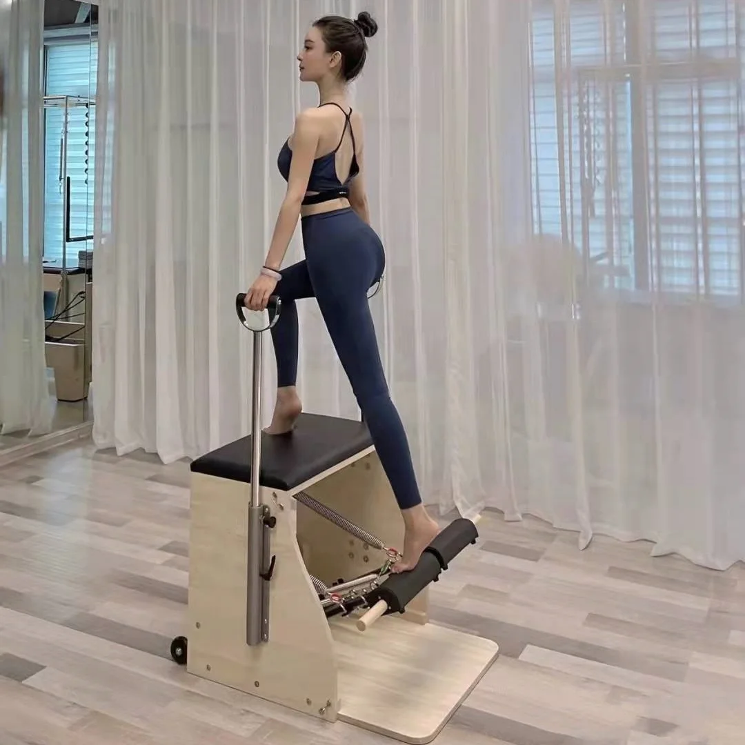 Pilates Chair Wunda - สําหรับราคาโรงงาน Pilates Reformer Machine Spring Yoga