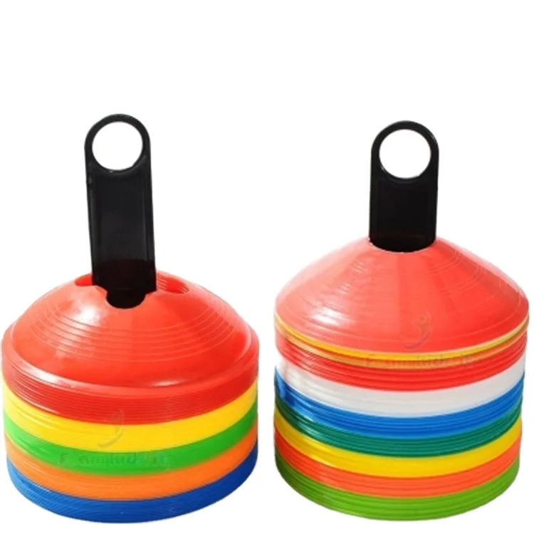 Exercise Disc Inflatable - กรวยฝึกซ้อมกีฬาแบบพับได้ขนาดใหญ่ สีสันสดใส พร้อมโลโก้ตามสั่ง กรวยดิสก์ฟุตบอล และอุปกรณ์ทำเครื่องหมายสนาม