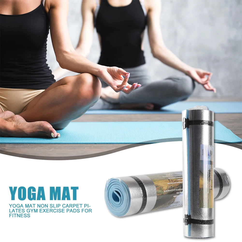 แผ่นรองโยคะ EVA หนา 6 มม. กันค - Mat Pilates Yoga บทวิจารณ์และราคา