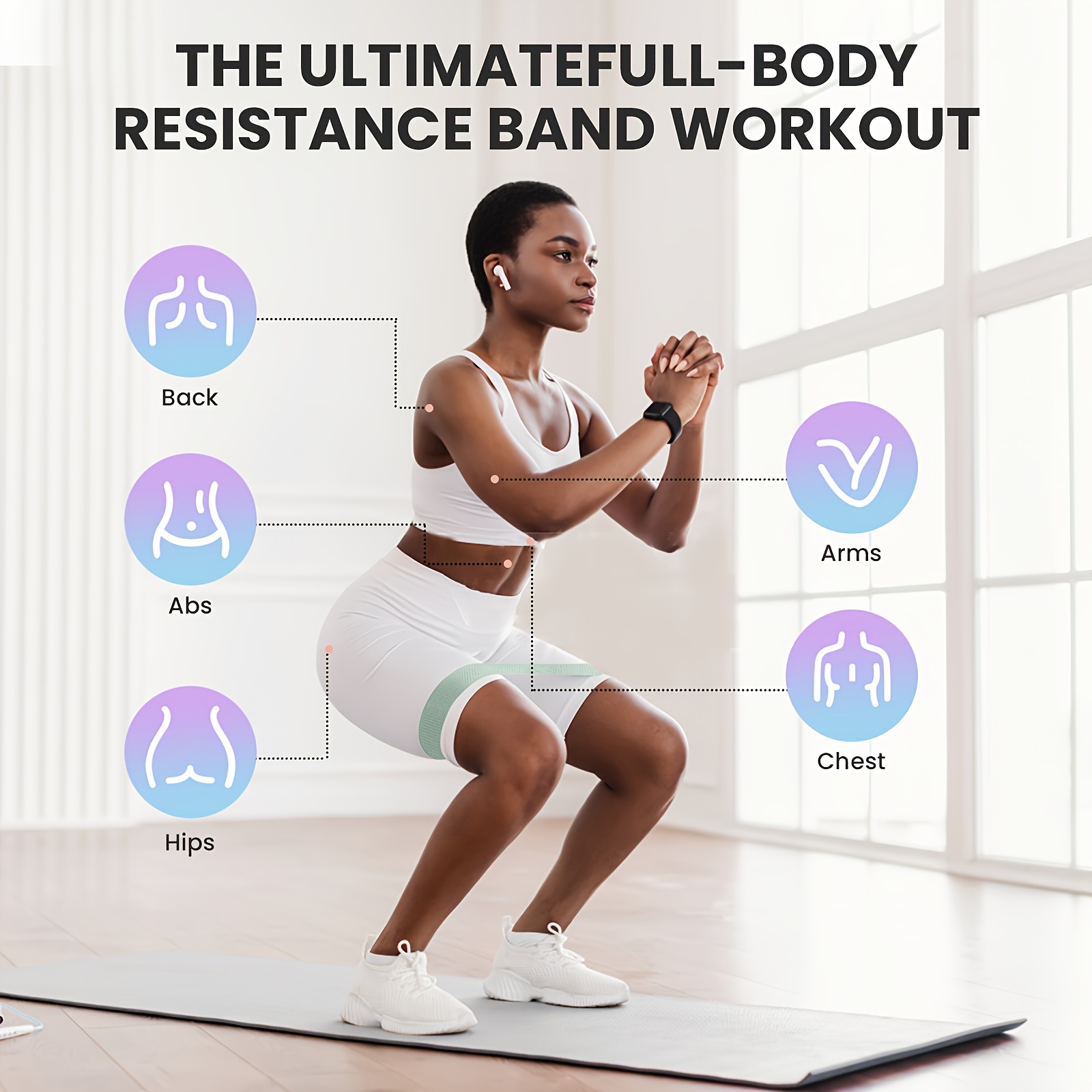 1 ชิ้น/4 ชิ้นยางยืดออกกำลังกาย - Pilates Yoga Board บทวิจารณ์และราคา