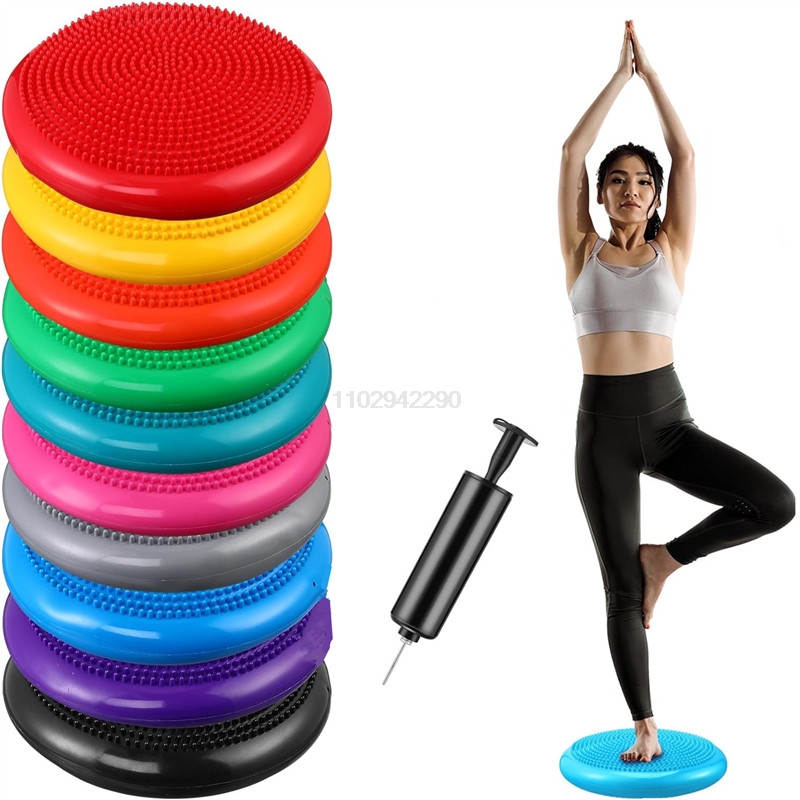 13.5in/34 ซม.พอง Wobble Cushio - Exercise Disc Inflatable บทวิจารณ์และราคา
