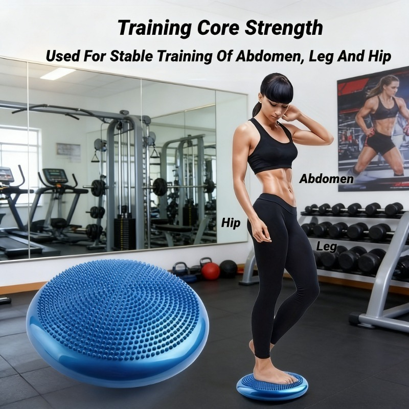 แผ่นรองนวดฝ่าเท้าแบบเป่าลม สำห - Exercise Disc Inflatable บทวิจารณ์และราคา
