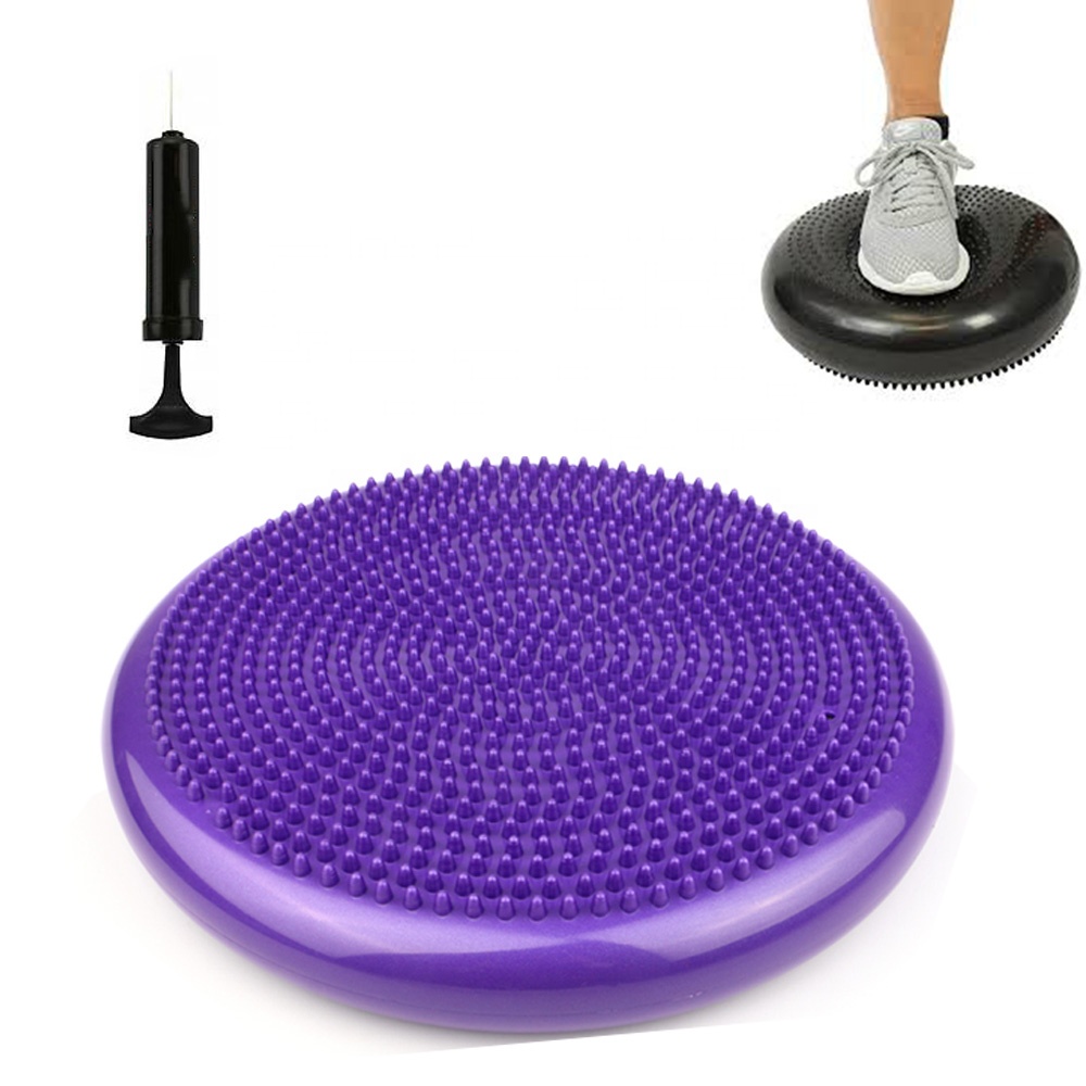 เบาะรองนั่งโยคะพิลาทิสแบบเป่าล - Exercise Disc Inflatable บทวิจารณ์และราคา