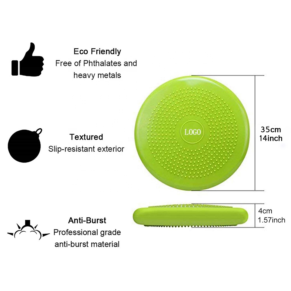เบาะรองนั่งโยคะพิลาทิสแบบเป่าล - Exercise Disc Inflatable บทวิจารณ์และราคา