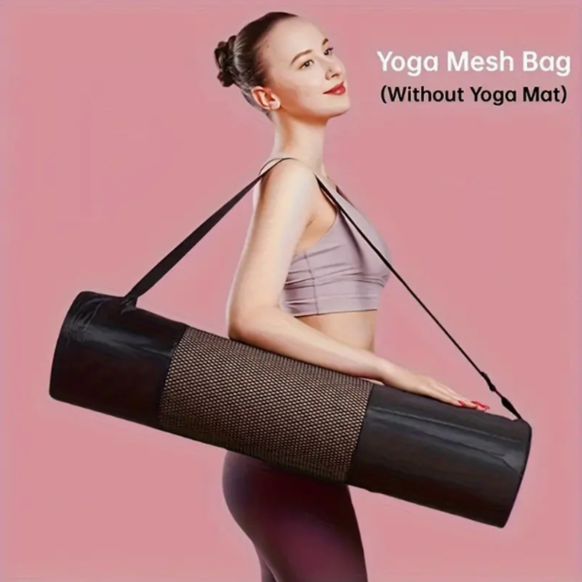กระเป๋าตาข่ายใส่เสื่อโยคะแบบระ - Fitness Yoga Pilates บทวิจารณ์และราคา