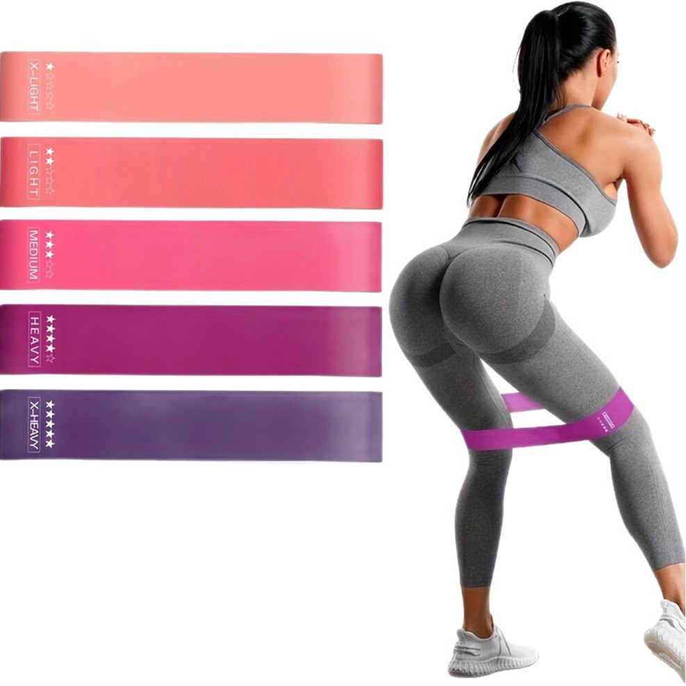 ชุดยางยืดออกกำลังกาย 5 ชิ้น ยา - Pilates Yoga Board บทวิจารณ์และราคา